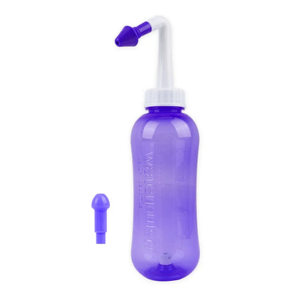 Limpador Nasal 300/500ml – Alívio para Rinite e Sinusite
