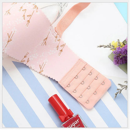 Sutiã Sexy Floral Sem Costura – Push Up Confortável