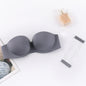 FINETOO Front Closure Sexy Push Up Bra Women Invisible Bras Underwear Lingerie For Female Brassiere Strapless Seamless Bralette