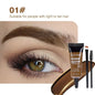 Professional Eyebrow Enhancers Cream Women Natural Liquid Dyeing Eyebrow Set Brow Tattoo Pigments Lasting Waterproof Eyebrow Gel
