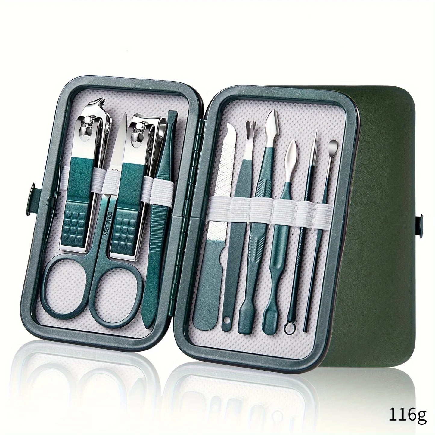 Kit de Unhas Completo em Aço Inox – Manicure & Pedicure