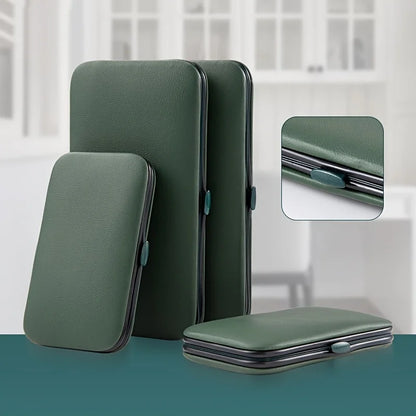 Kit de Unhas Completo em Aço Inox – Manicure & Pedicure