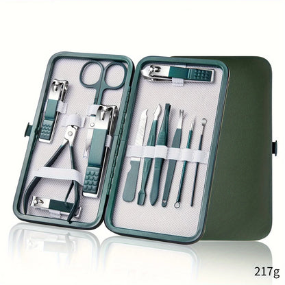 Kit de Unhas Completo em Aço Inox – Manicure & Pedicure